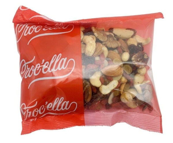 Mélange mendiant supérieur sachet coeur 150gr CROC'ELLA