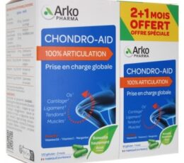 Arkopharma Chondro-Aid 100% Articulation 120 Gélules + 60 Gélules Offertes