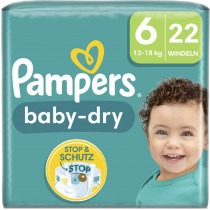 COUCHE PAMPERS TAILLE 6 13-18KG X22