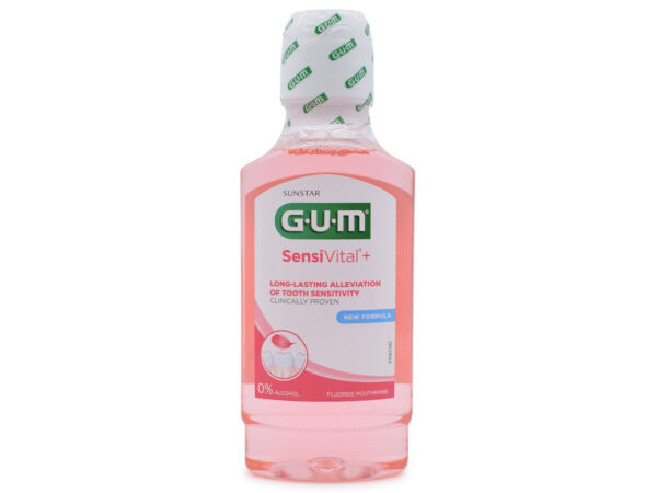 Gum Sensivital Plus Bain De Bouche Solution Flacon 300 Ml 1