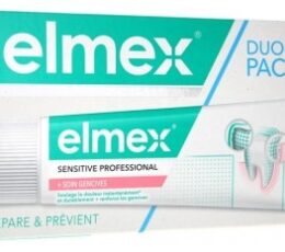 Elmex Sensitive Professional + Soin Gencives Lot de 2 x 75 ml