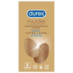 DUREX NUDE XL 8 préservatifs