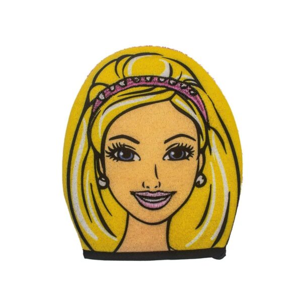Tinokou - Gant de toilette pour enfant Barbie