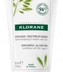 Klorane Extra-Doux - Tous Types de Cheveux Après-Shampoing à l'Avoine 50 ml