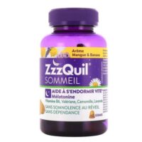 ZzzQuil Sommeil 60 Gommes Goût Mangue Banane