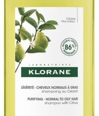 Klorane Légèreté - Cheveux Normaux à Gras Shampoing au Cédrat 400 ml