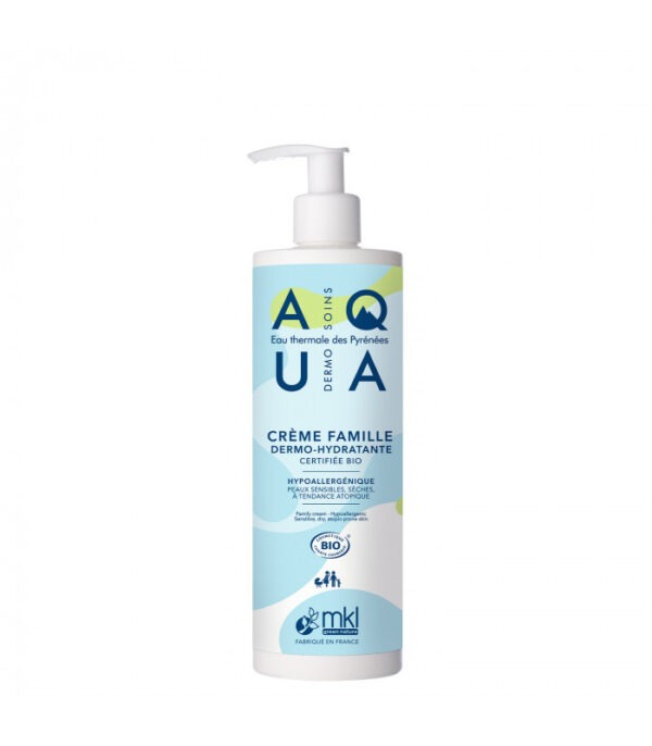 Mkl Crème Famille Dermo-Hydratante Bio Aqua 400 ml