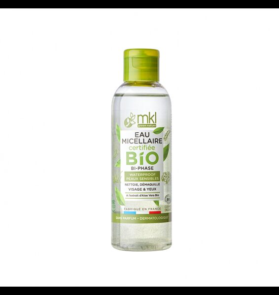Mkl Eau Micellaire Bi-phase Certifiée Bio 100 ml