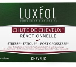 Luxéol Chute de Cheveux Réactionnelle 30 Gélules