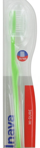 Inava Brosse à Dents Mi-Dure 25/100