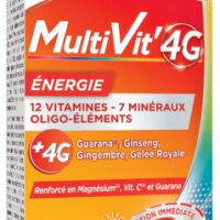 Forté Pharma MultiVit'4G Energie 30 Comprimés Bicouches