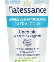 Natessance Après-Shampooing Extra-Doux Coco Bio et Kératine Végétale 200 ml