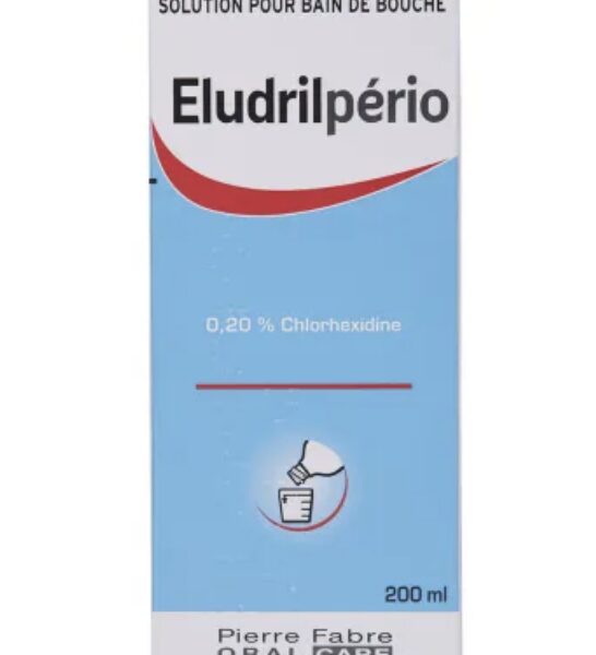 ELUDRILPERIO 0,2 BAIN BOUCH 200ML