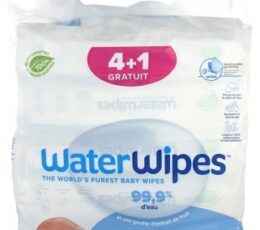 Waterwipes Lot de 4 x 60 Lingettes + 60 Lingettes Offertes