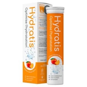 Hydratis Solution d'Hydratation 20 Pastilles Effervescentes - Arôme : Pêche