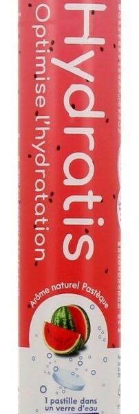 Hydratis Solution d'Hydratation 20 Pastilles Effervescentes - Arôme : Pastèque