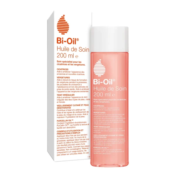 Bi-Oil Huile de Soin Spécialisée Cicatrices et Vergetures 200 ml