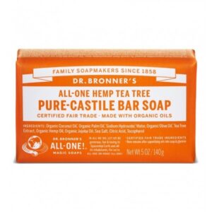 DR.BRONNER'S - Pain de savon arbre à thé - 140 g