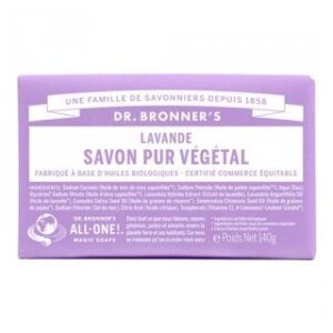 DR.BRONNER'S - Pain de savon lavande - 140 g