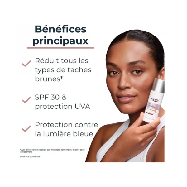 Eucerin Anti-Pigment Soin de Jour SPF30 50ml - Anti-Taches & Éclat – Image 4