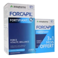 Forcapil cheveux et ongles 180+60 gélules