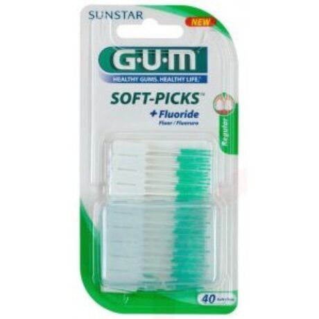 GUM Bâtonnet interdentaire soft picks 632 original standard - 40 pièces