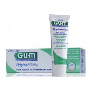 GUM ORIGINAL WHITE DENTIFRICE ANTI-TACHE 75ML