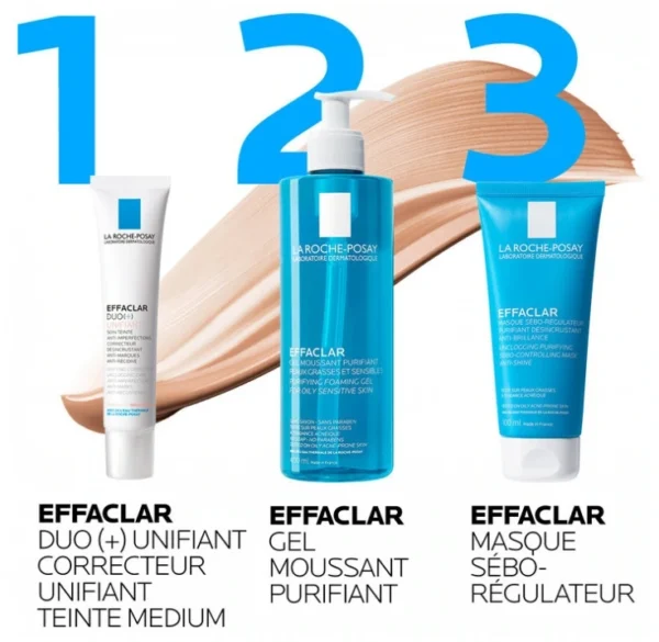 La Roche-Posay EFFACLAR Gel Moussant 400ml-1 La Roche-Posay EFFACLAR Gel Moussant 400ml-1