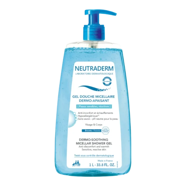 Neutraderm Gel Douche Micellaire Dermo-Apaisant 1L