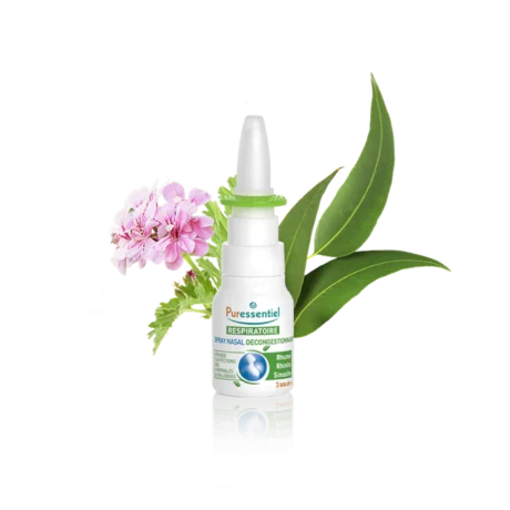 Puressentiel Respiratoire Spray Nasal Décongestionnant 30 ml