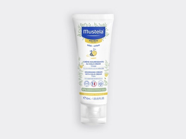 Mustela Bébé & Enfant Crème Nourrissante au Cold Cream Peau Sèche 40 ml