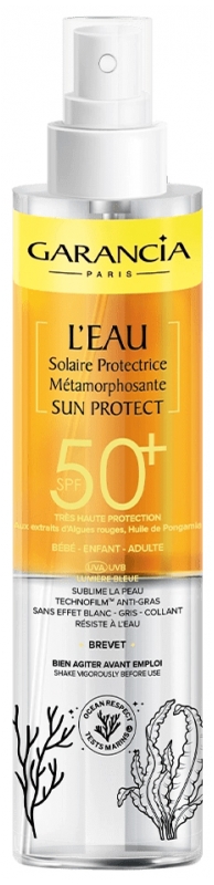 Garancia L'Eau Solaire Protectrice Métamorphosante Sun Protect SPF50+ 150 ml