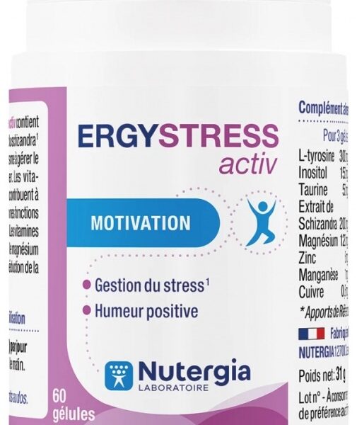 NUTERGIA ERGYSTRESS ACTIV 60 GELULES