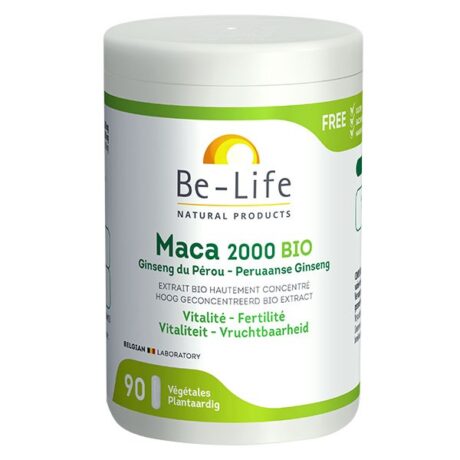 Be-Life Maca 2000 - Complément Énergisant Naturel - 60 Gélules