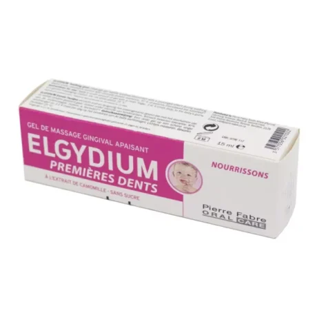 Elugydium Premières Dents 15ml - Gel de Massage Gingival Apaisant sans Sucre