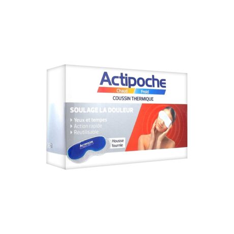 Actipoche Coussin Thermique Masque Yeux et Tempes