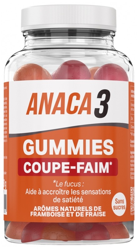 ANACA3 Gummies Coupe-Faim 60 Gummies