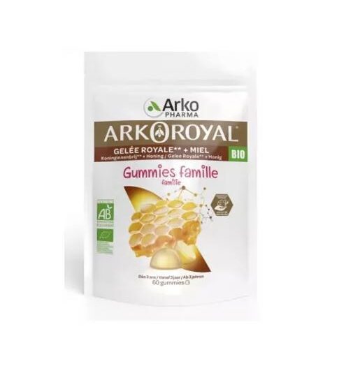 Arkopharma Arko Royal Gummes Famille Bio 60 Gummies Immunité