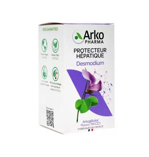 Arkopharma Arkogélules Desmodium 150 Gélules Soutien Hépatique
