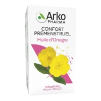 Arkopharma Arkogelules Huile d'Onagre Bio 180 Gélules Naturelles