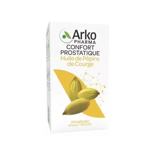 Arkopharma Arkogelules Huile de Pépins de Courge Bio 180 Capsules