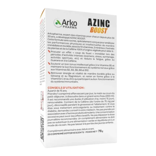 Arkopharma Azinc Boost