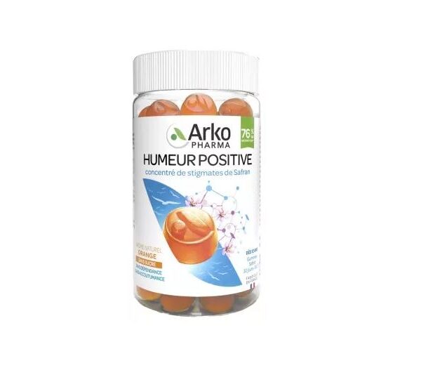 Arkopharma Humeur Positive Gummies Safran & Magnésium x60