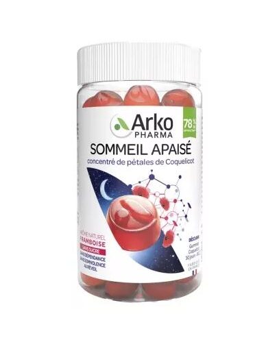 Arkopharma Sommeil Apaisé 60 Gummies Endormissement Naturel