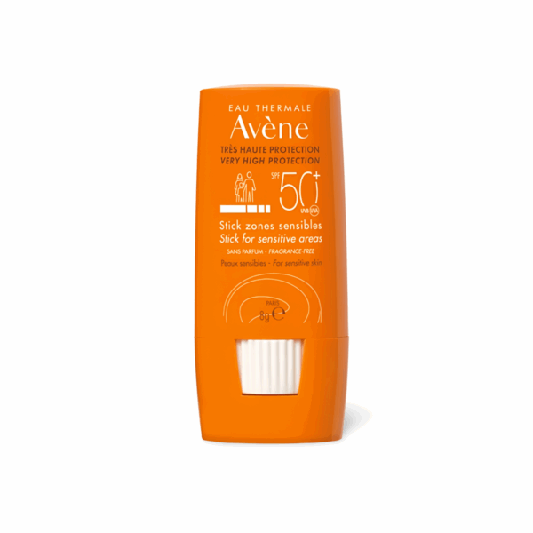 Avène Stick Solaire Zones Sensibles SPF 50+ Protection Maximale 8g