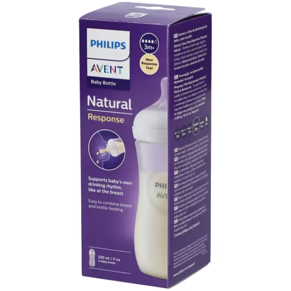AVENT BIB NAT RESPONSE 330ML