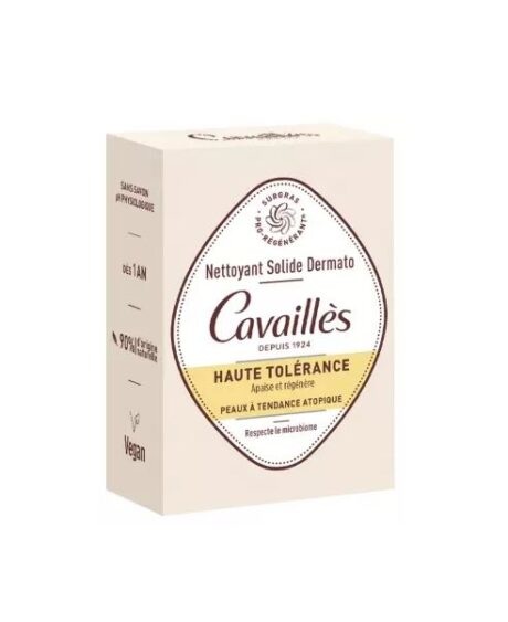 Cavaillès Nettoyant Solide Dermato Haute Tolérance 100g Doux