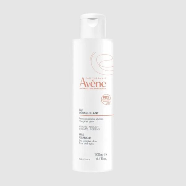 Eau Thermale Avène Lait Démaquillant Douceur Peaux Sensibles 200ml