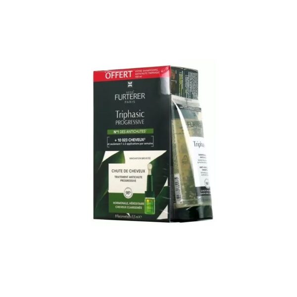 Furterer Triphasic Progressive Traitement Antichute Efficace 8x5,5ml