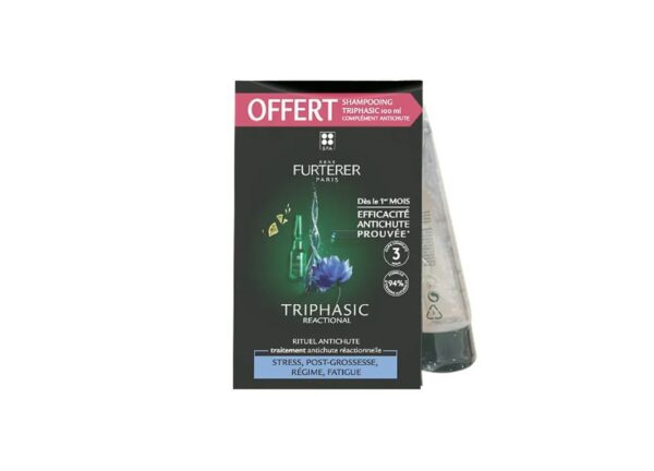 Furterer Triphasic Reactional Rituel Anti-Chute Intense 12x5ml Furterer Triphasic Reactional Rituel Anti-Chute Intense 12x5ml